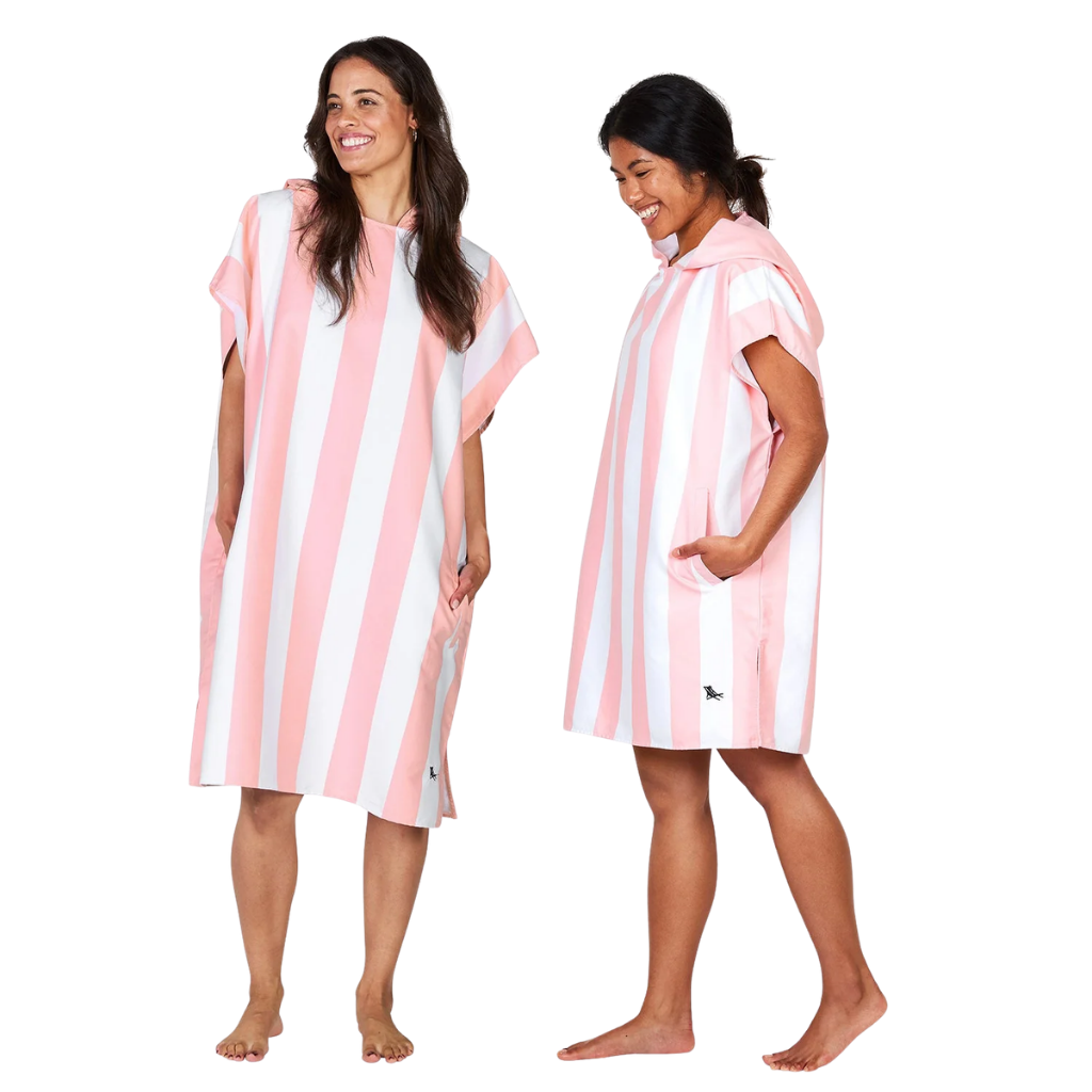 Dock & Bay Dock And Bay UV Korumalı Yetişkin Panço Cabana L Malibu Pink görsel 2