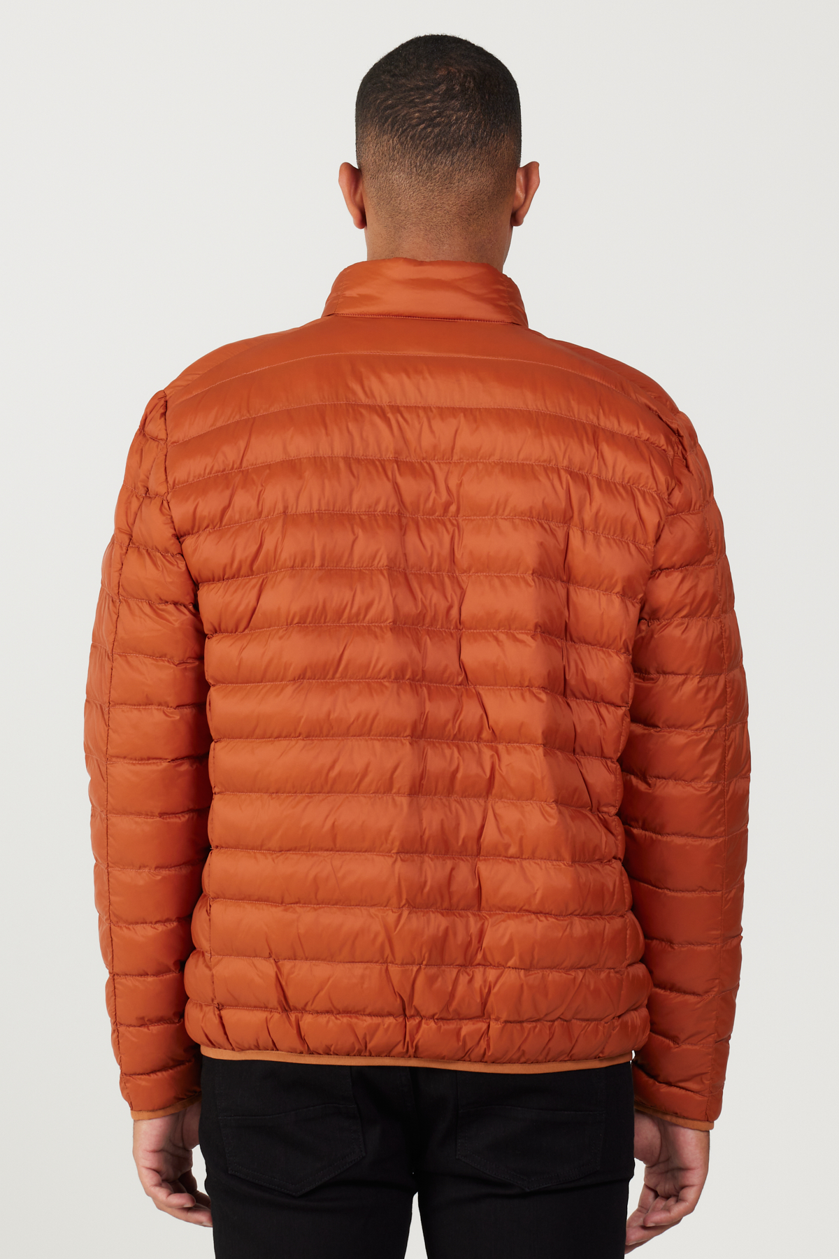 AC&Co / Altınyıldız Classics Erkek Kiremit Standart Fit Normal Kesim Dik Yaka Şişme Mont görsel 5