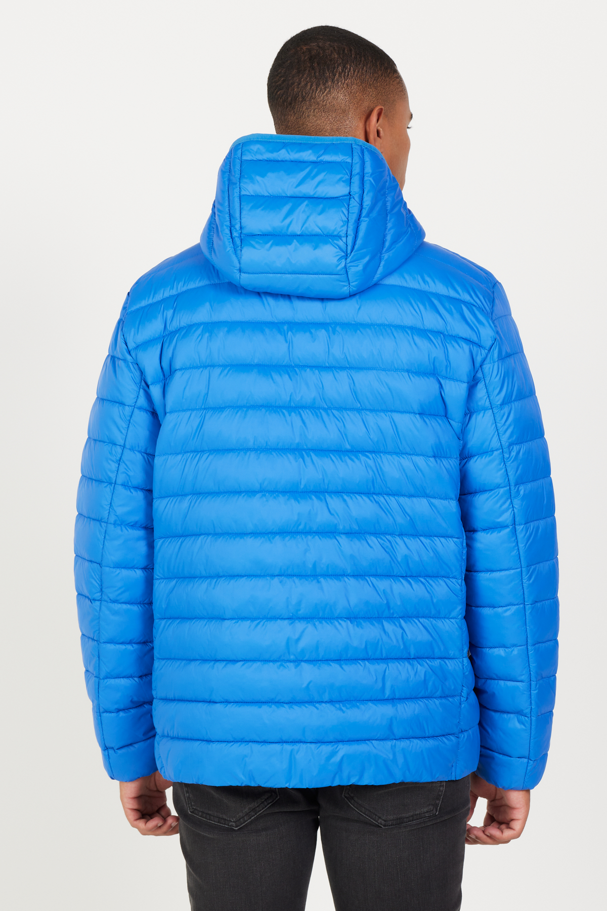 AC&Co / Altınyıldız Classics Erkek Saks Standart Fit Normal Kesim Kapüşonlu Şişme Mont görsel 5