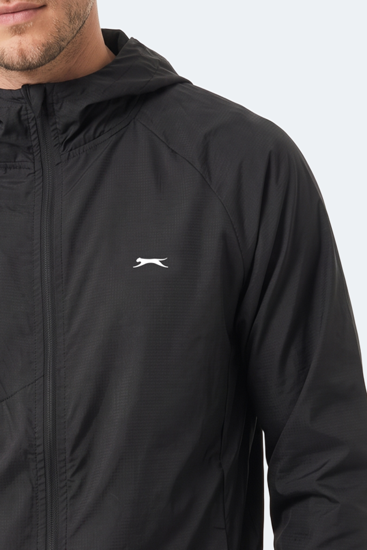 SLAZENGER REPHAR Erkek Siyah Yağmurluk görsel 2