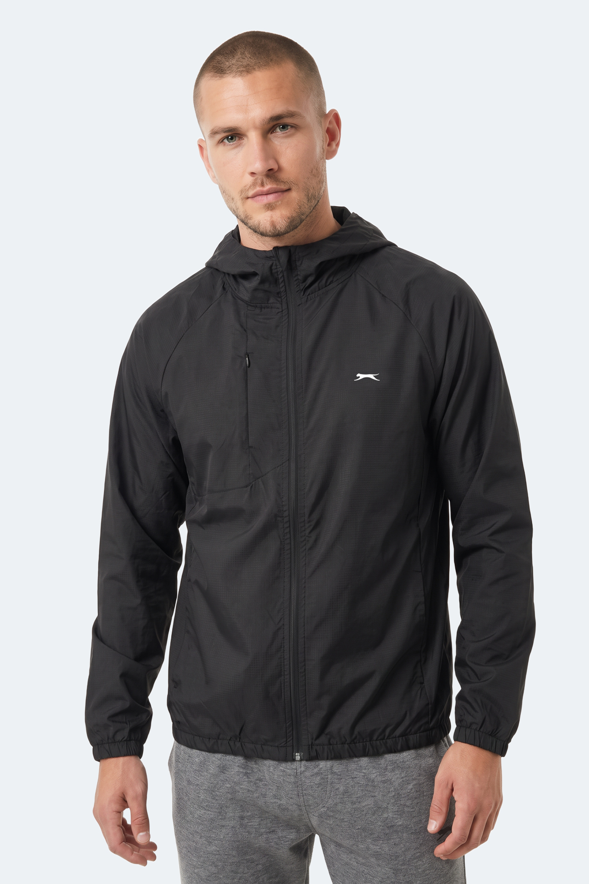 SLAZENGER REPHAR Erkek Siyah Yağmurluk görsel 5