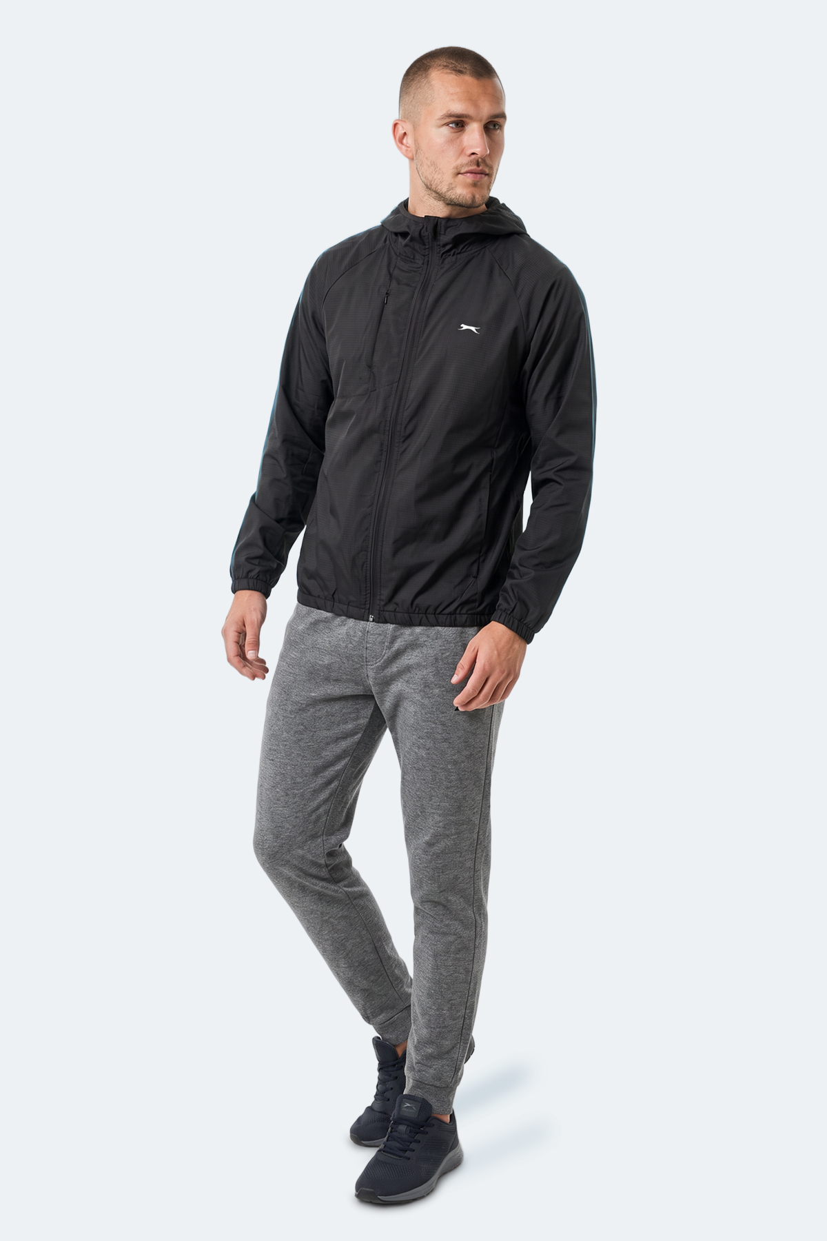 SLAZENGER REPHAR Erkek Siyah Yağmurluk görsel 7
