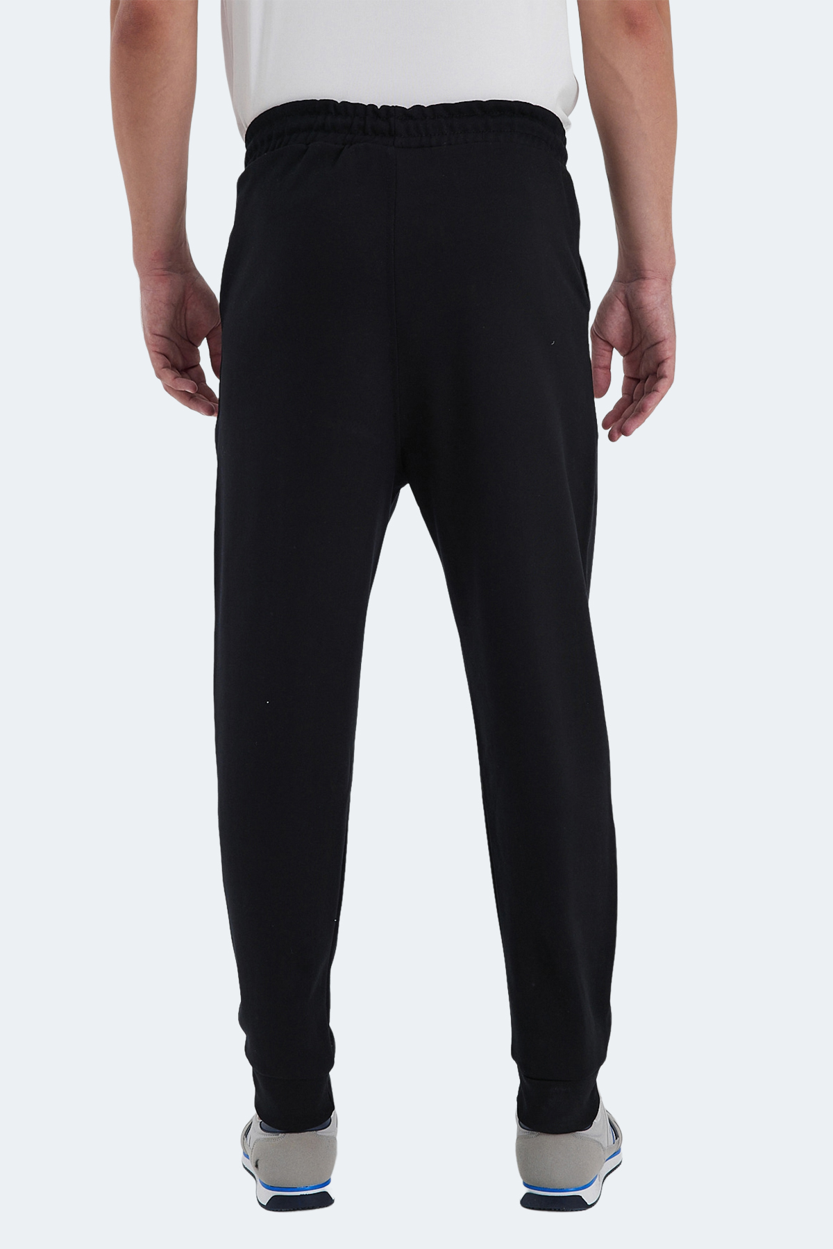 SLAZENGER Erkek %100 Pamuk Jogger Eşofman Altı Siyah görsel 5