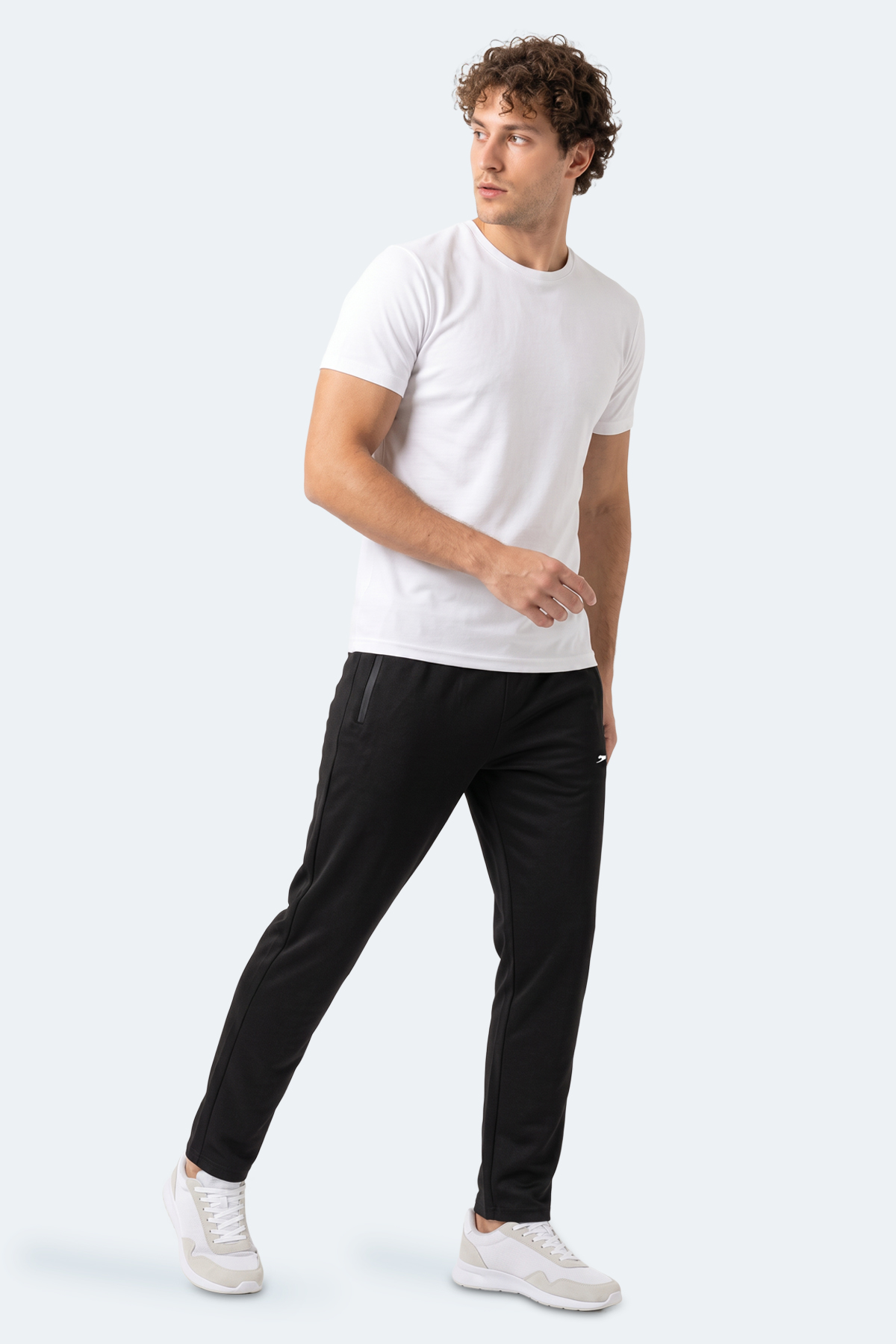 SLAZENGER KOLOMB Erkek Siyah Eşofman Altı görsel 2