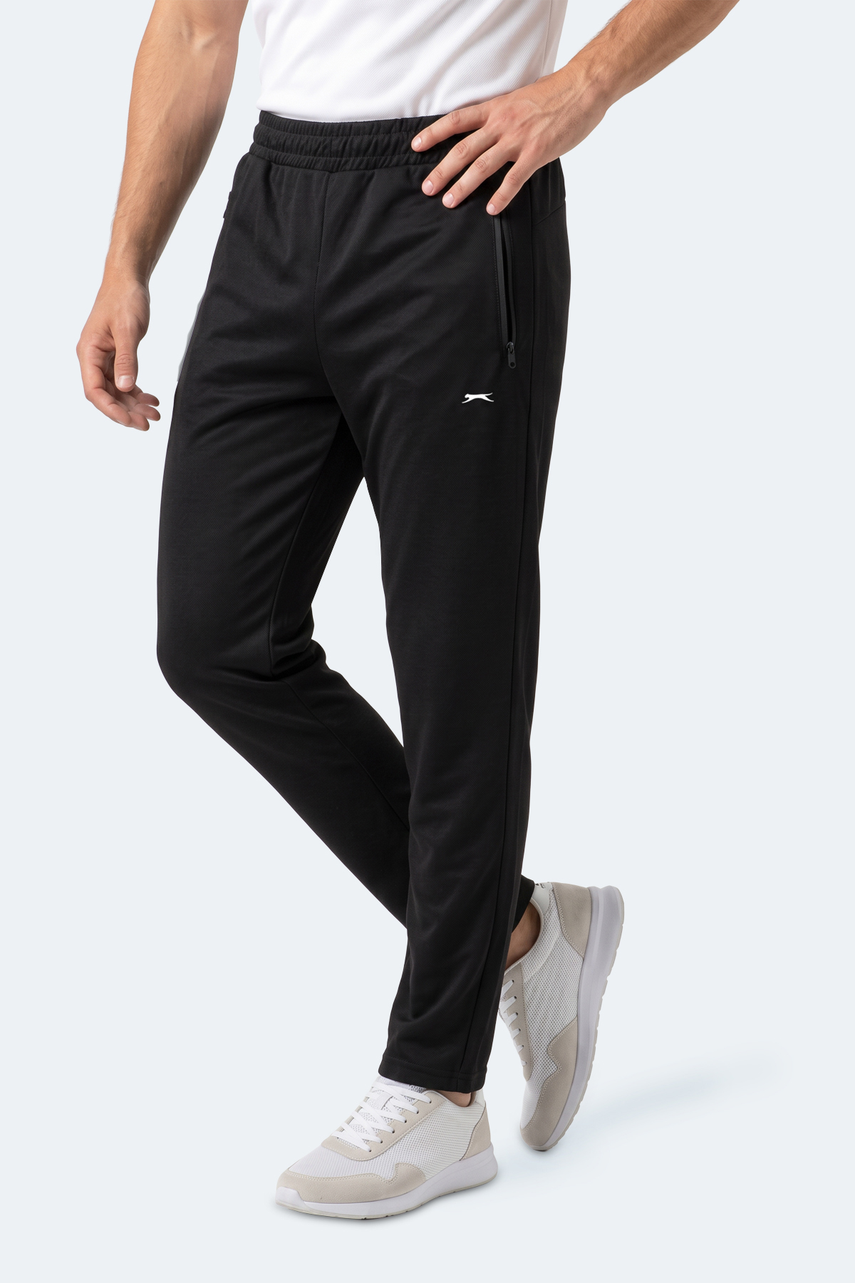 SLAZENGER KOLOMB Erkek Siyah Eşofman Altı görsel 4