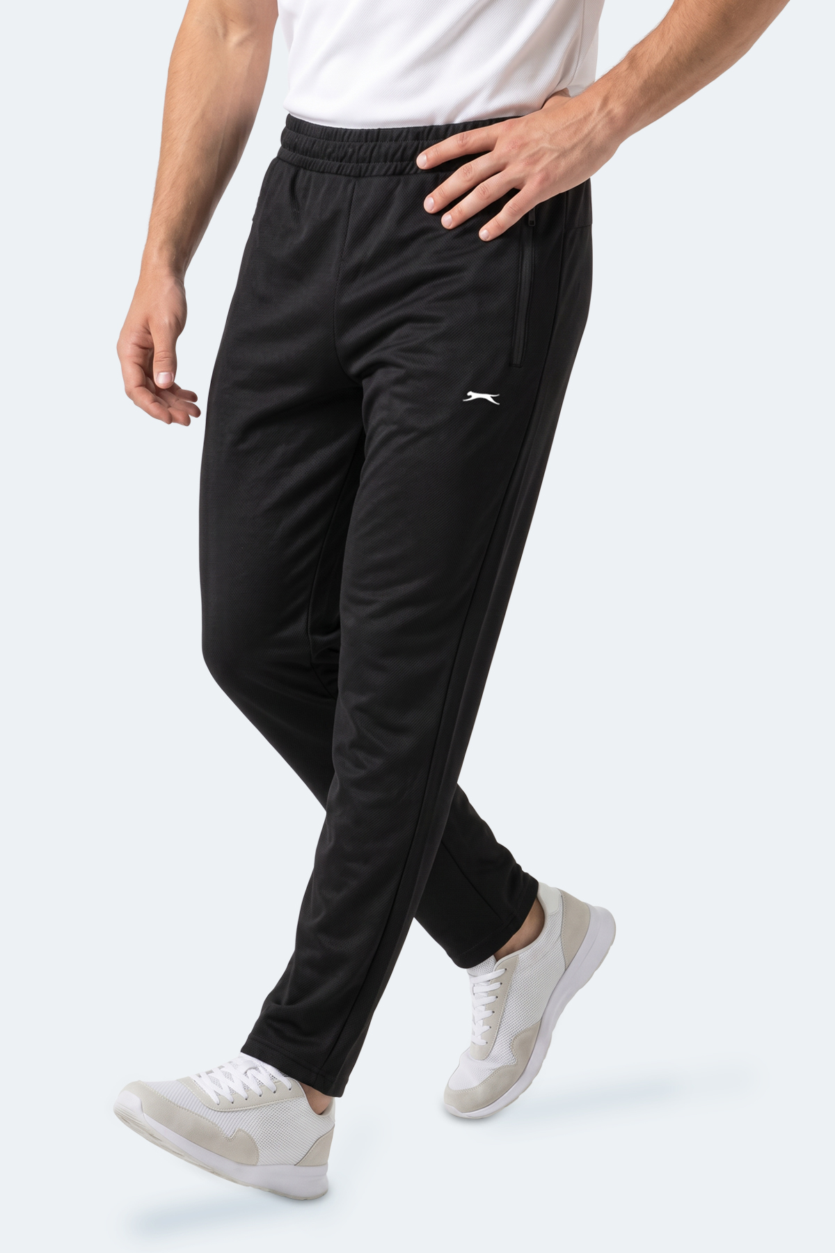 SLAZENGER KOLOMB Erkek Siyah Eşofman Altı görsel 6