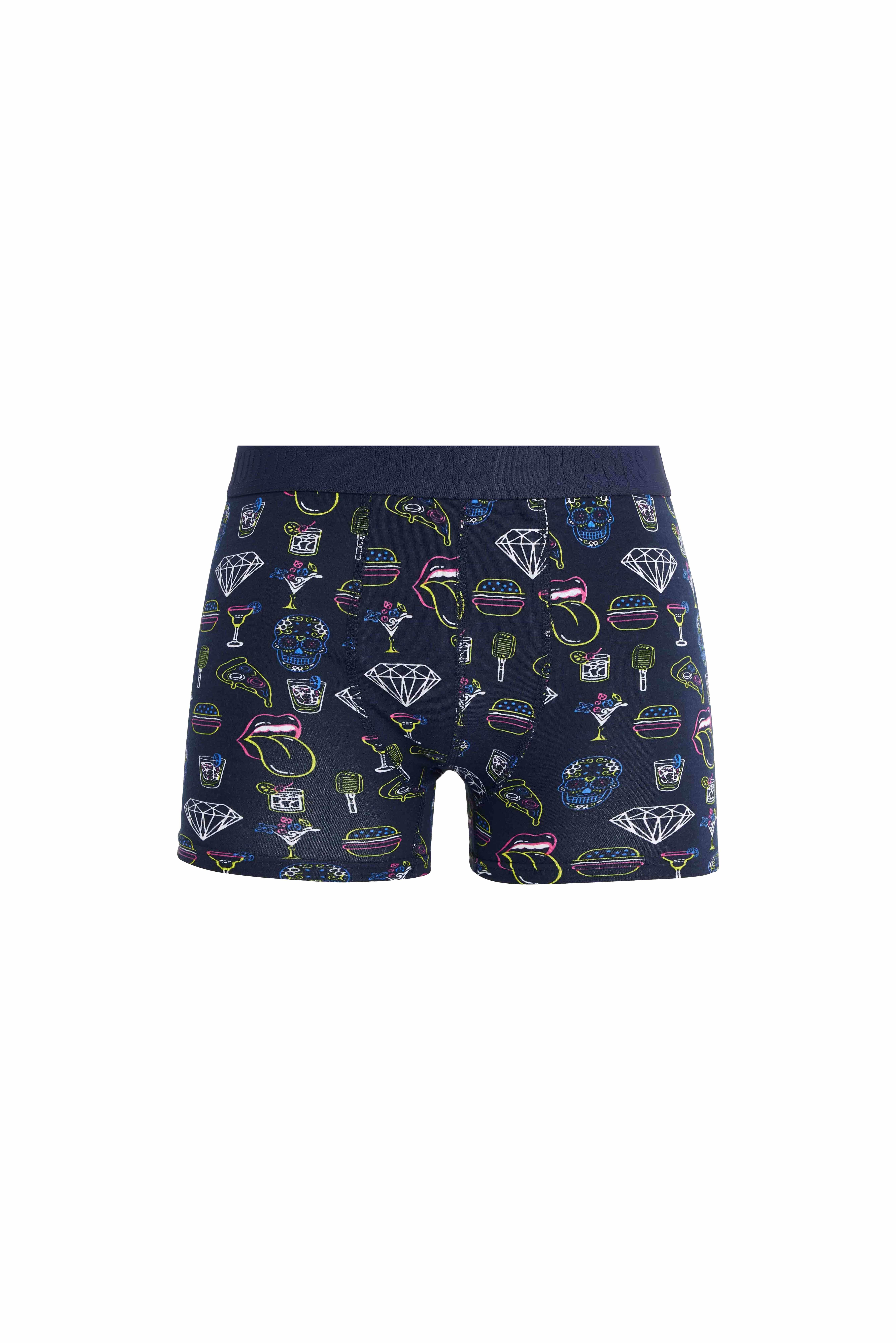 TUDORS Erkek 6'Lı Pamuklu Elastanlı Esnek Kumaş Premium Seri Boxer görsel 3