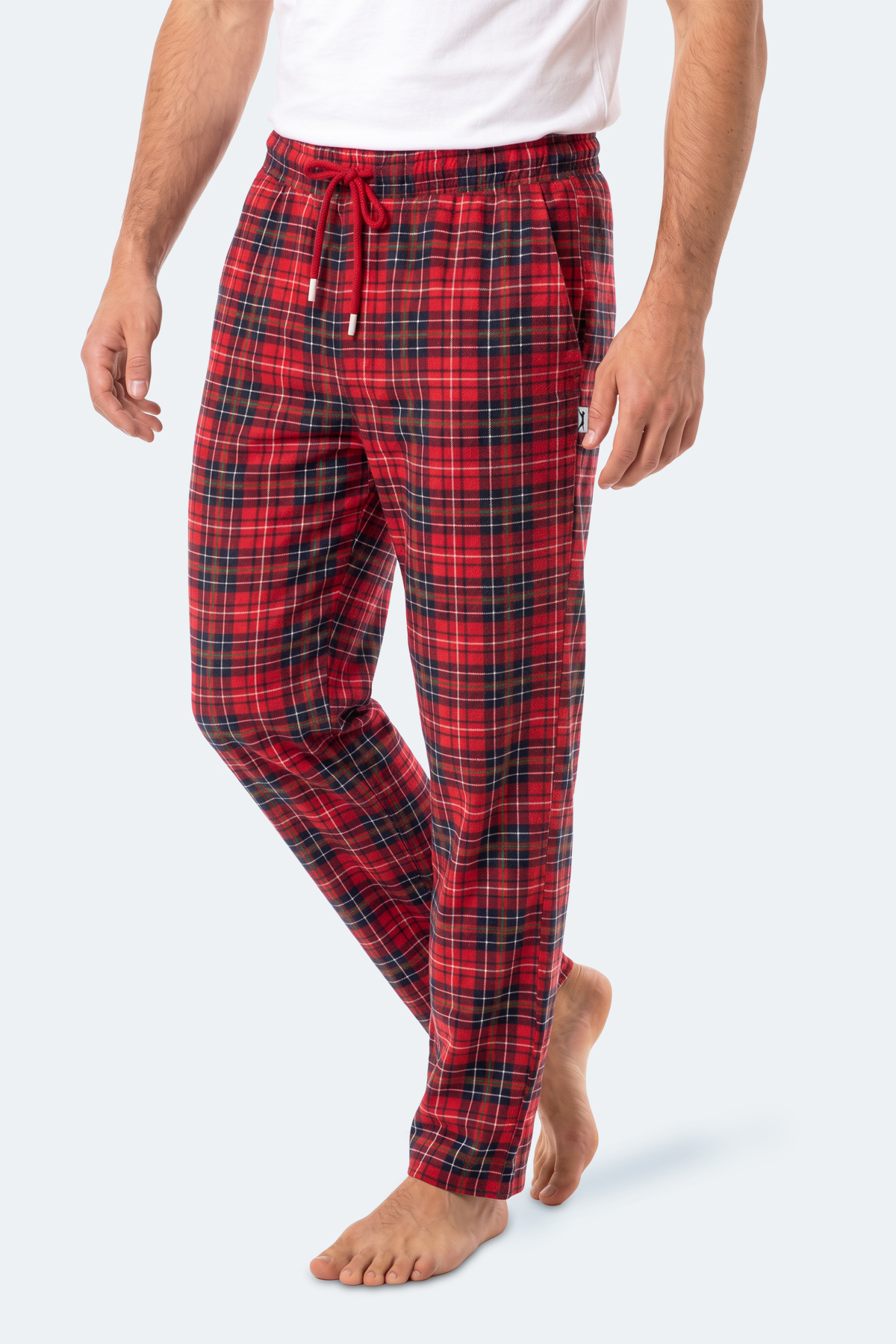 SLAZENGER NIGHT Erkek Kırmızı Eşofman Altı görsel 4