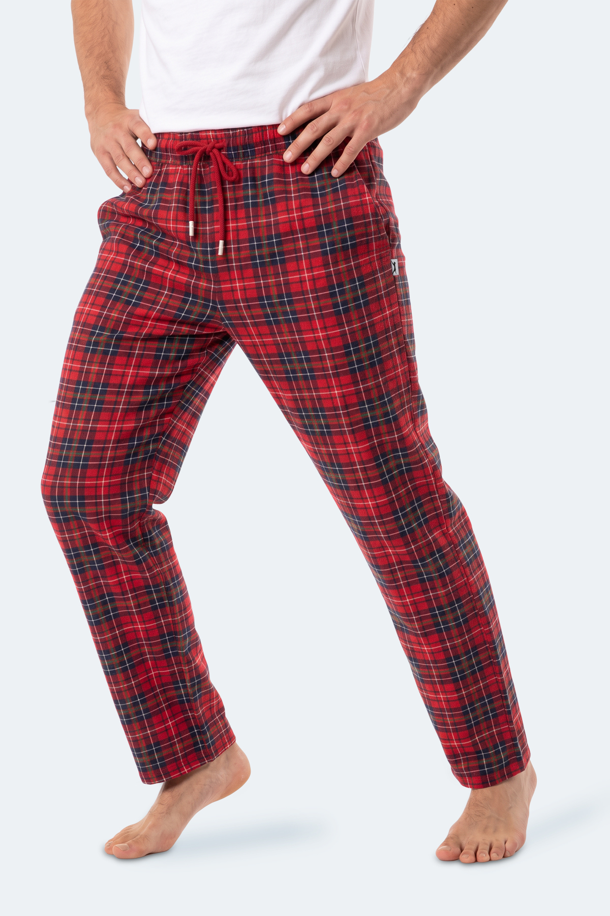 SLAZENGER NIGHT Erkek Kırmızı Eşofman Altı görsel 6
