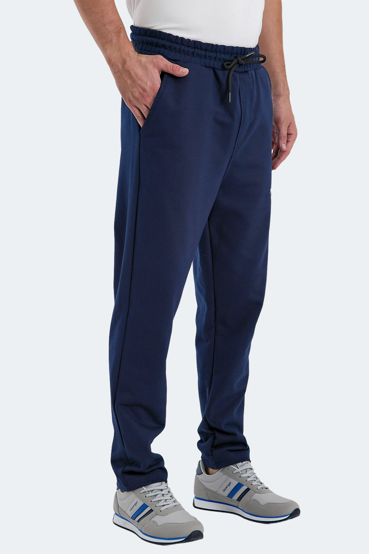 SLAZENGER Erkek %100 Pamuk Eşofman Altı Lacivert görsel 3