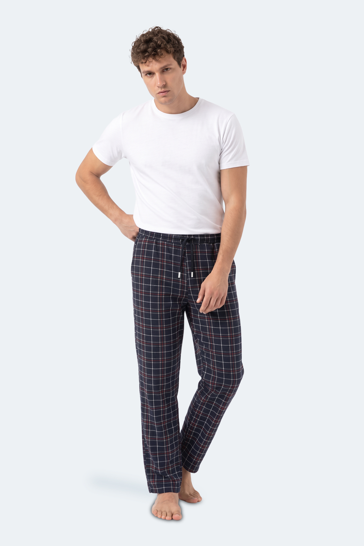 SLAZENGER NIGHT Erkek Lacivert Eşofman Altı görsel 2