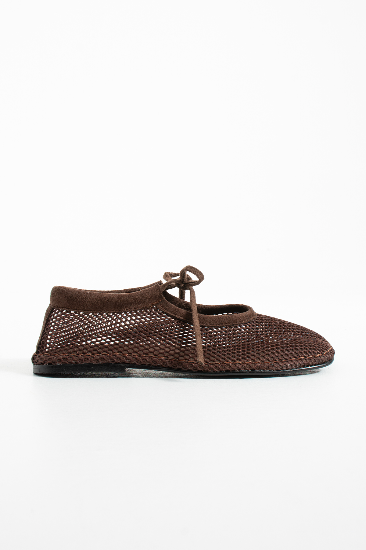 DUXAL SHOES John Kadın Kahverengi Nefes Alan File Babet Bağcıklı Yazlık Ayakkabı görsel 4