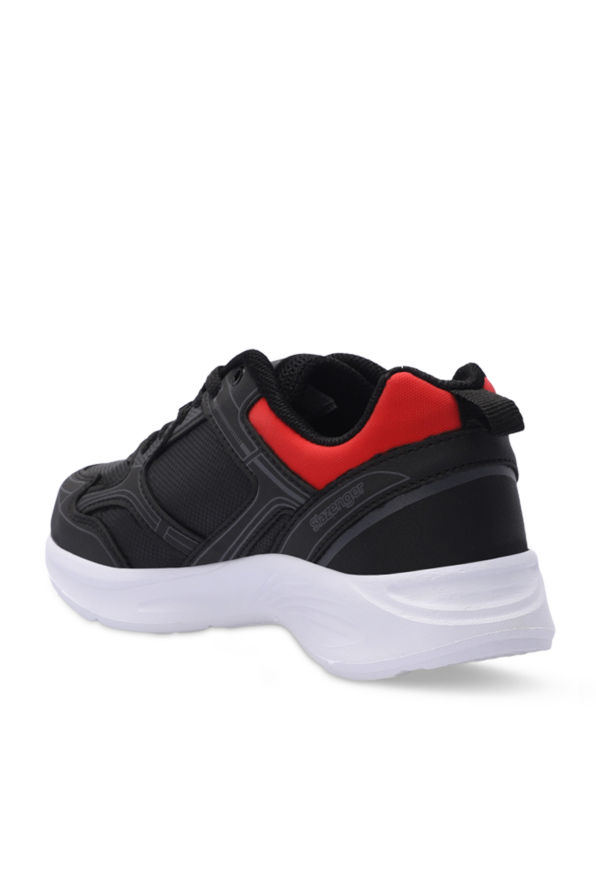 SLAZENGER GIMA Kadın Sneaker Ayakkabı Siyah / Kırmızı görsel 3