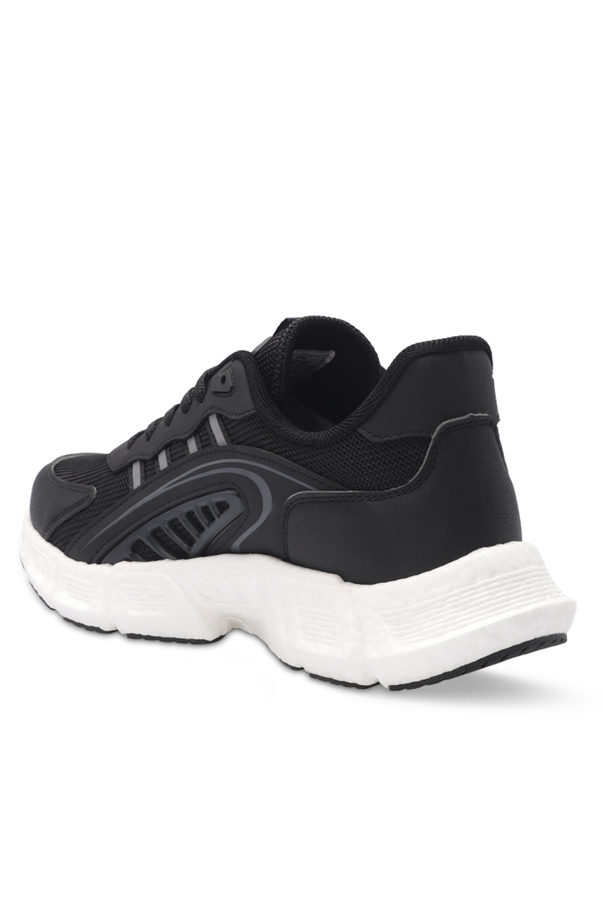 SLAZENGER ZIPLINE Erkek Sneaker Ayakkabı Siyah / Koyu Gri görsel 3
