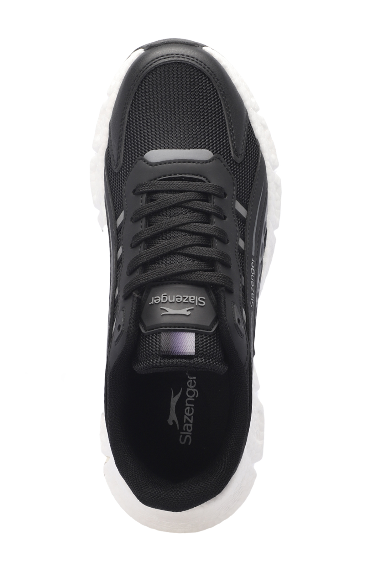 SLAZENGER ZIPLINE Erkek Sneaker Ayakkabı Siyah / Koyu Gri görsel 5