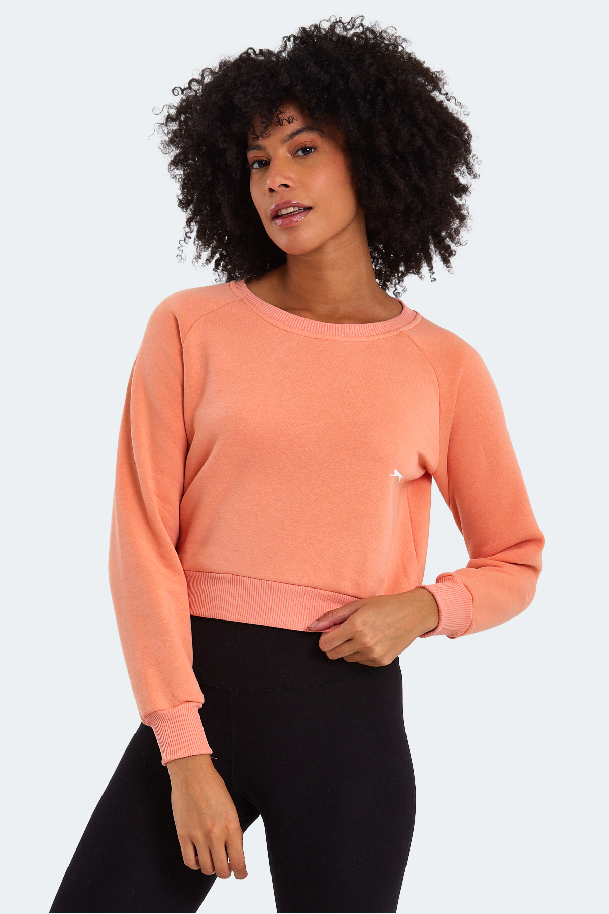 SLAZENGER KAITO Kadın Sweatshirt Pudra