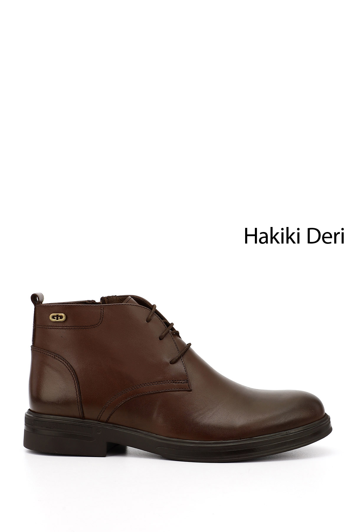 GÖNDERİ(R) Erkek KAHVERENGİ Fermuarlı Hakiki Deri Klasik Bot