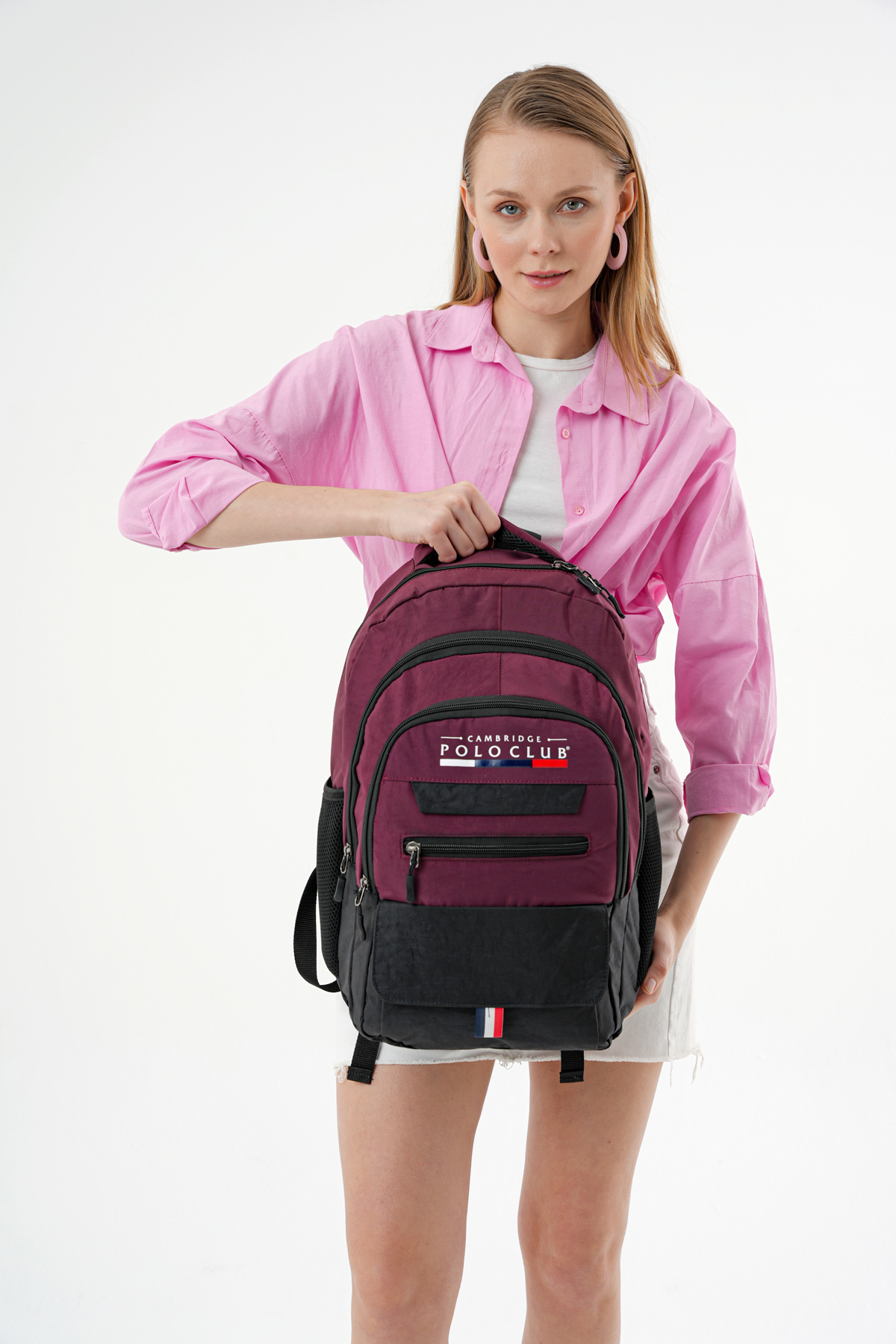 Cambridge Polo Club Hafif Unisex Sırt Çantası görsel 4