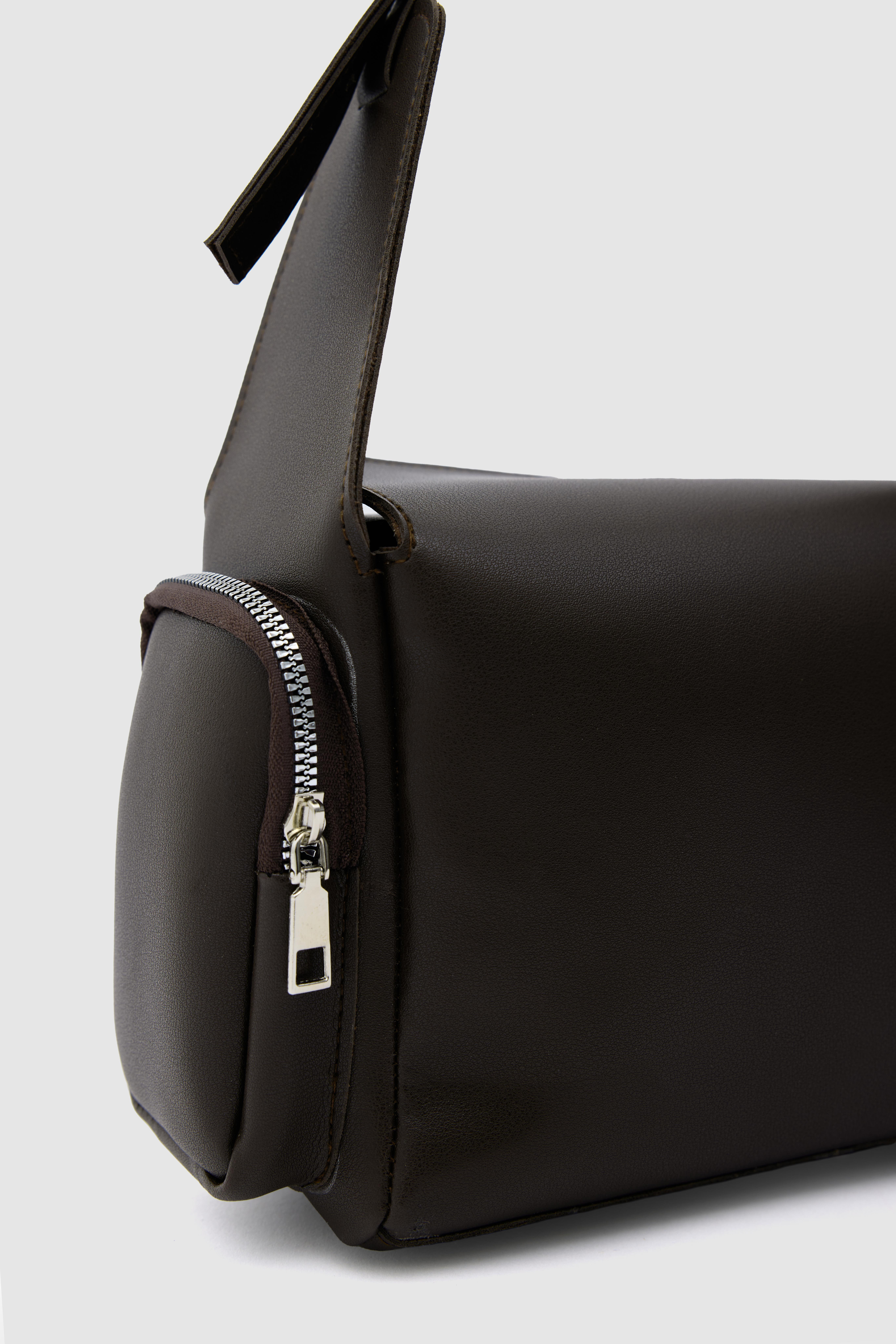 Shulebags Barenia Retro Çapraz Çanta Kahve görsel 3