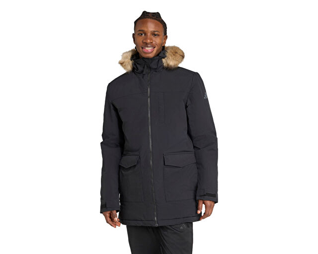Adidas Paveric Fur Par Erkek Günlük Mont JM3919 Siyah