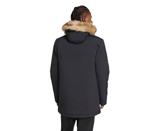 Adidas Paveric Fur Par Erkek Günlük Mont JM3919 Siyah görsel 2