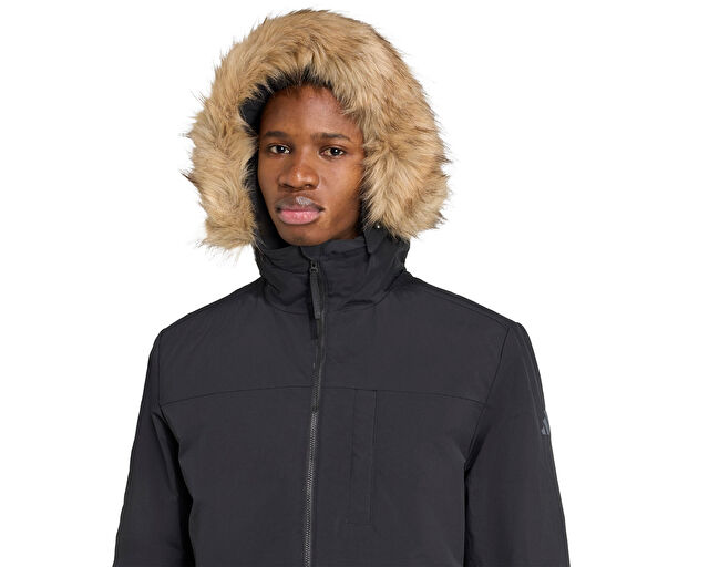 Adidas Paveric Fur Par Erkek Günlük Mont JM3919 Siyah görsel 4