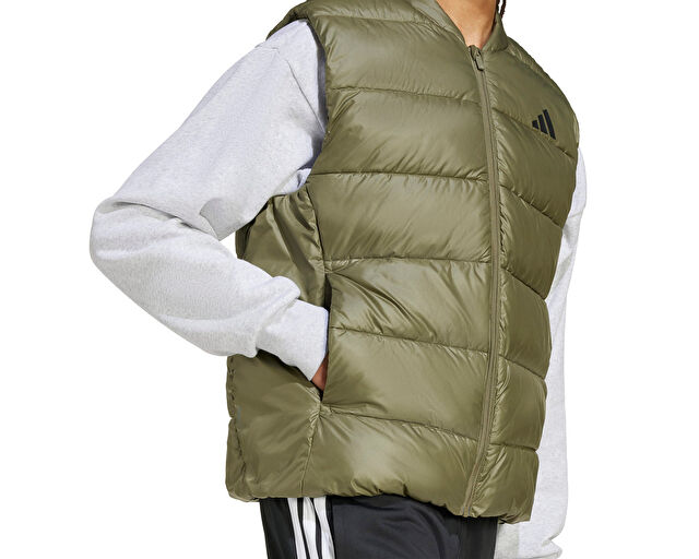 Adidas Ess Sd Puf V Erkek Outdoor Yelek JV7726 Haki görsel 5