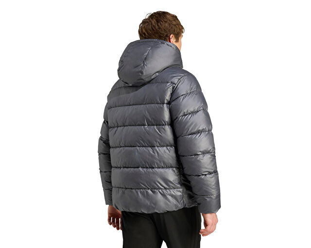 Adidas Ess Sd Puf Hd J Erkek Günlük Mont JM8399 Gri görsel 2
