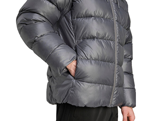 Adidas Ess Sd Puf Hd J Erkek Günlük Mont JM8399 Gri görsel 4