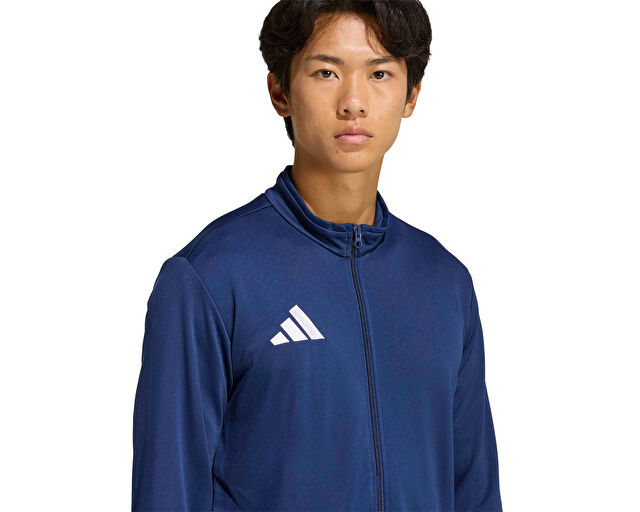 Adidas Ent26 Tk Jkt Erkek Futbol Kamp Fermuarlı Sweatshirt JZ6589 Lacivert görsel 3