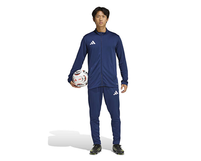 Adidas Ent26 Tk Jkt Erkek Futbol Kamp Fermuarlı Sweatshirt JZ6589 Lacivert görsel 7