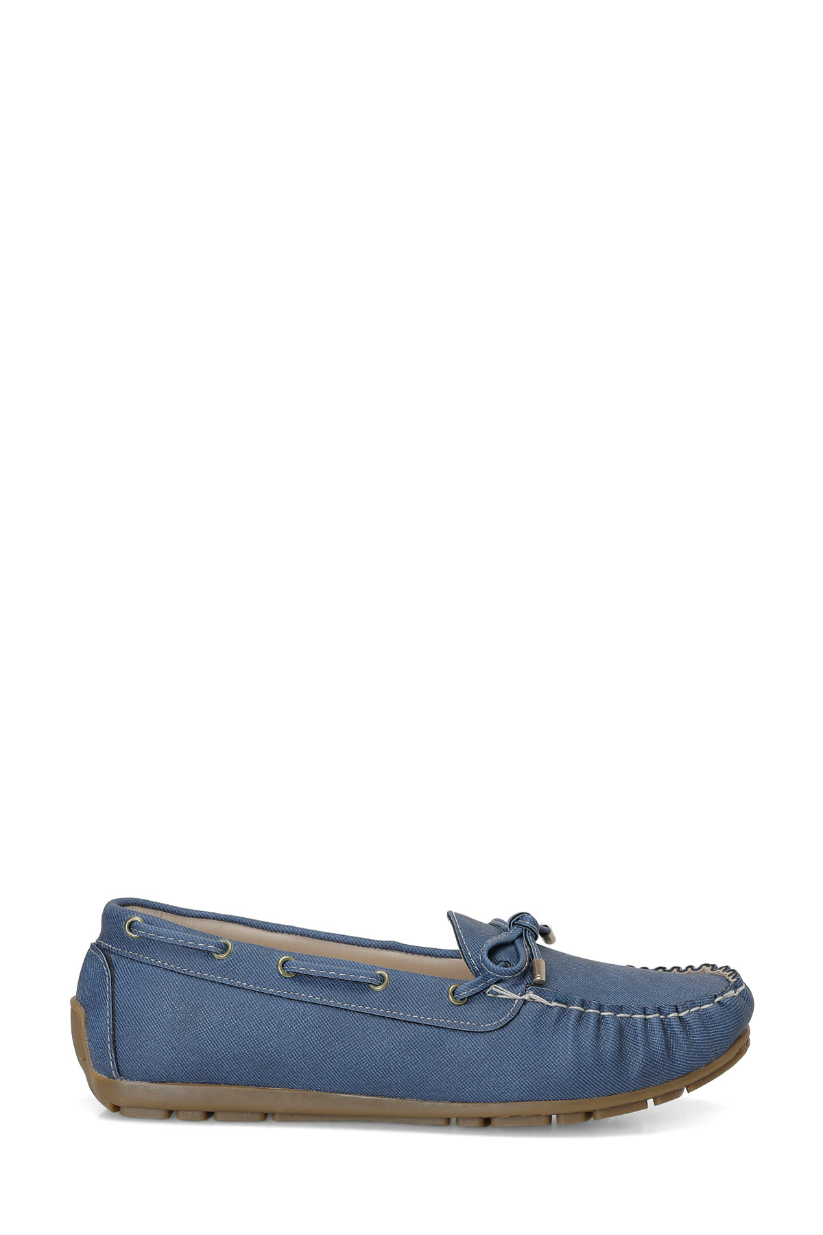Polaris 327020.Z 6FX Mavi Kadın Loafer