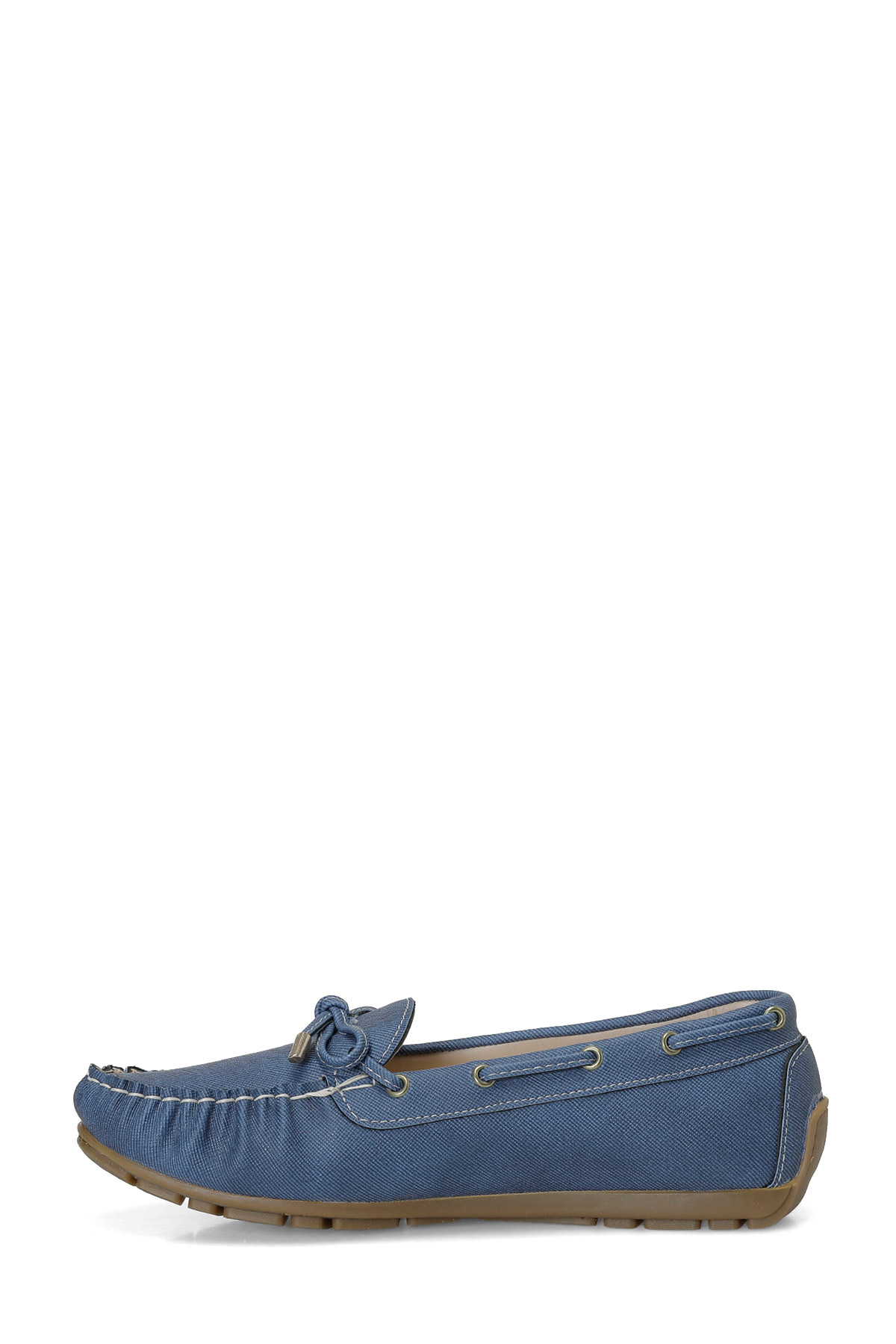 Polaris 327020.Z 6FX Mavi Kadın Loafer görsel 3