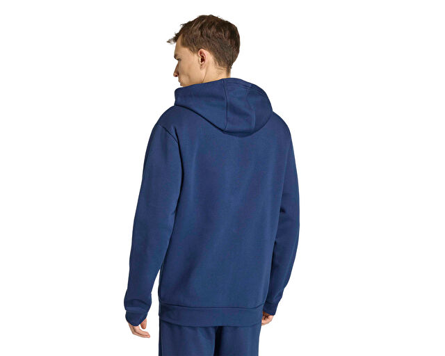 Adidas Ent26 Fz Hood Erkek Futbol Kamp Fermuarlı Sweatshirt KF5946 Lacivert görsel 2