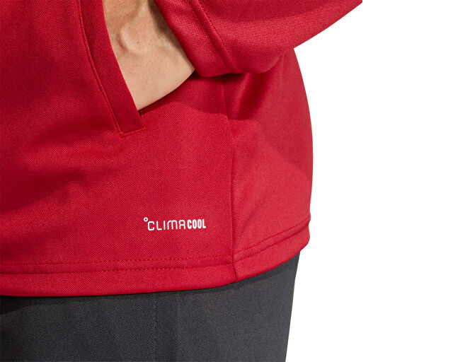 Adidas Ent26 Tk Jkt Erkek Futbol Kamp Ceketi JZ6586 Kırmızı görsel 5