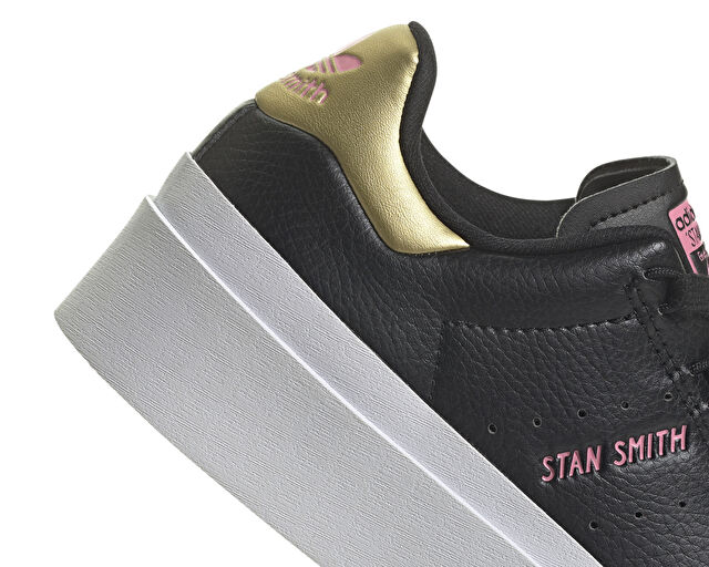 Adidas Stan Smith Bonega Kadın Günlük Ayakkabı ID6980 Siyah görsel 8