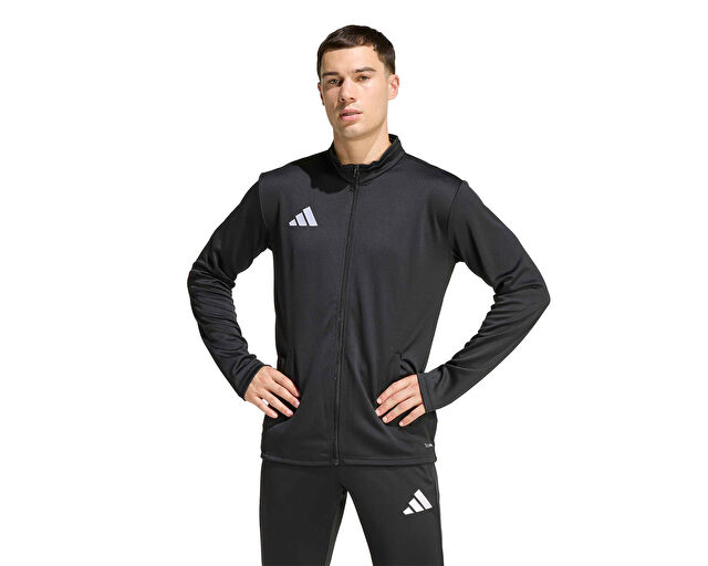 Adidas Ent26 Tk Jkt Erkek Futbol Kamp Fermuarlı Sweatshirt JZ6587 Siyah