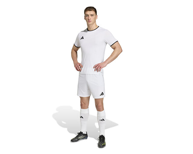 Adidas Ent26 Sho Erkek Futbol Şortu JZ2516 Beyaz görsel 8