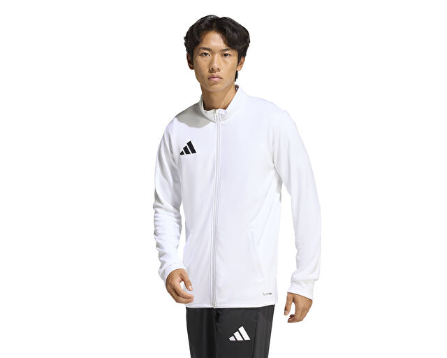 Adidas Ent26 Tk Jkt Erkek Futbol Kamp Fermuarlı Sweatshirt JZ6591 Beyaz