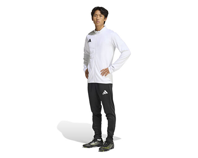 Adidas Ent26 Tk Jkt Erkek Futbol Kamp Fermuarlı Sweatshirt JZ6591 Beyaz görsel 7