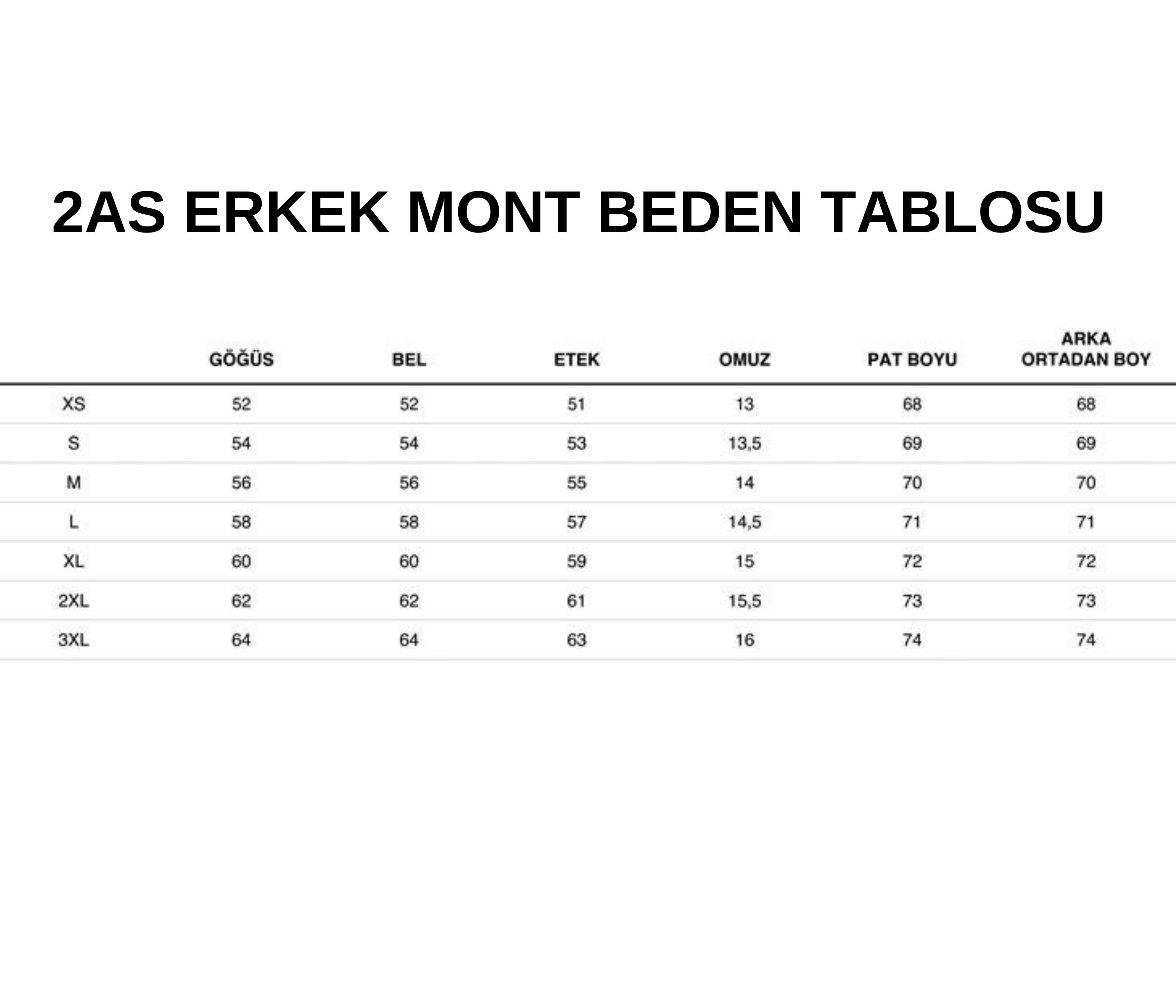 2AS Safari Erkek Mont Siyah görsel 6