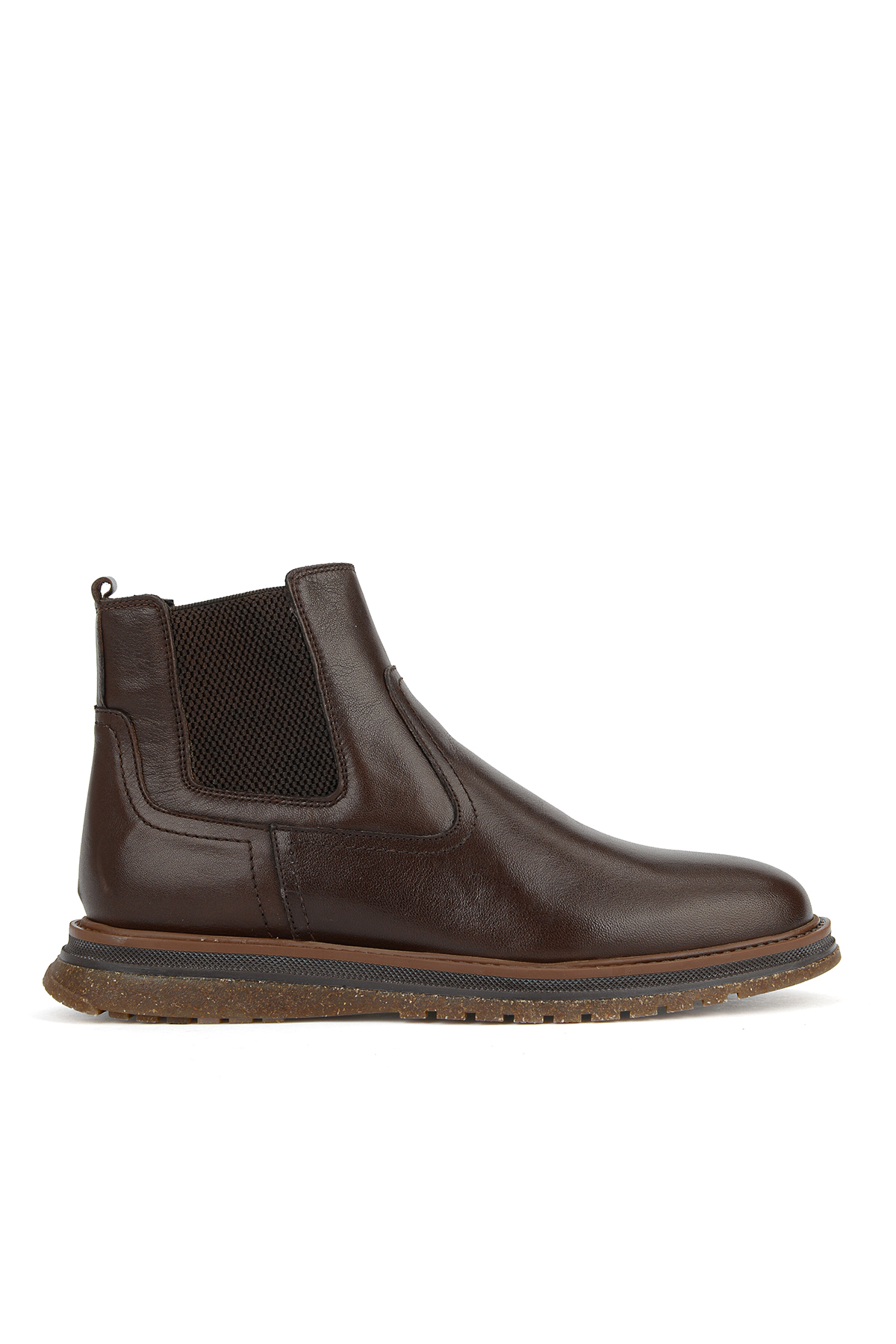 Ziya Ayakkabı Erkek Hakiki Deri Boots 1631002Z3145 Kahve
