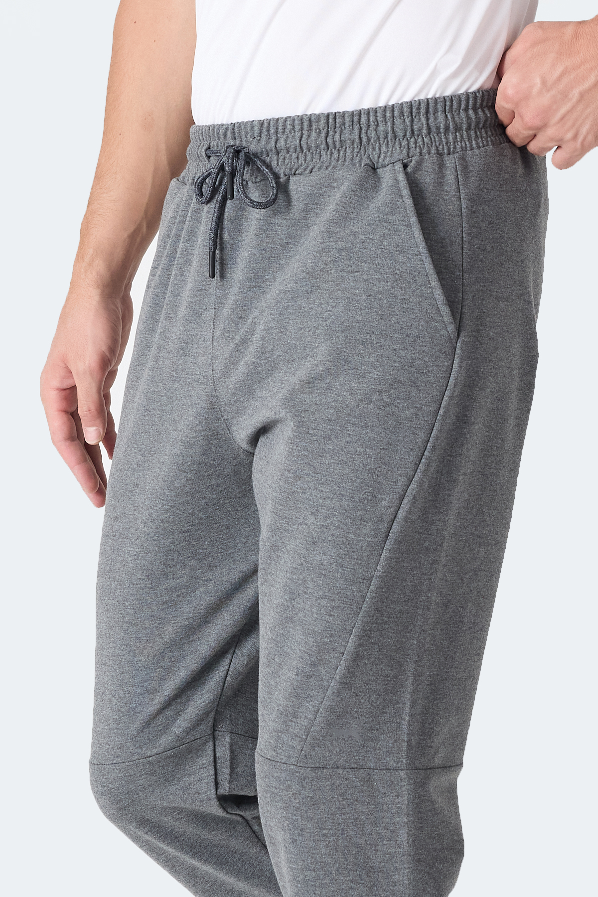 SLAZENGER INFERNAL I Erkek Koyu Gri Jogger Eşofman Altı görsel 4