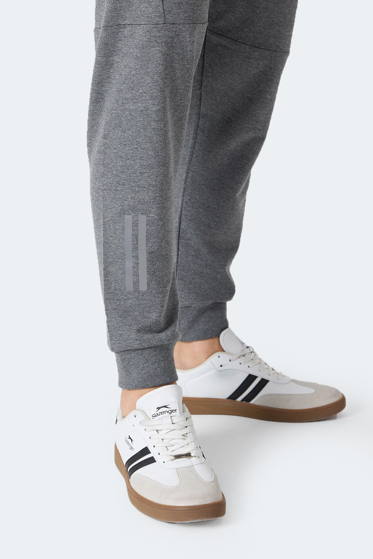 SLAZENGER INFERNAL I Erkek Koyu Gri Jogger Eşofman Altı görsel 5