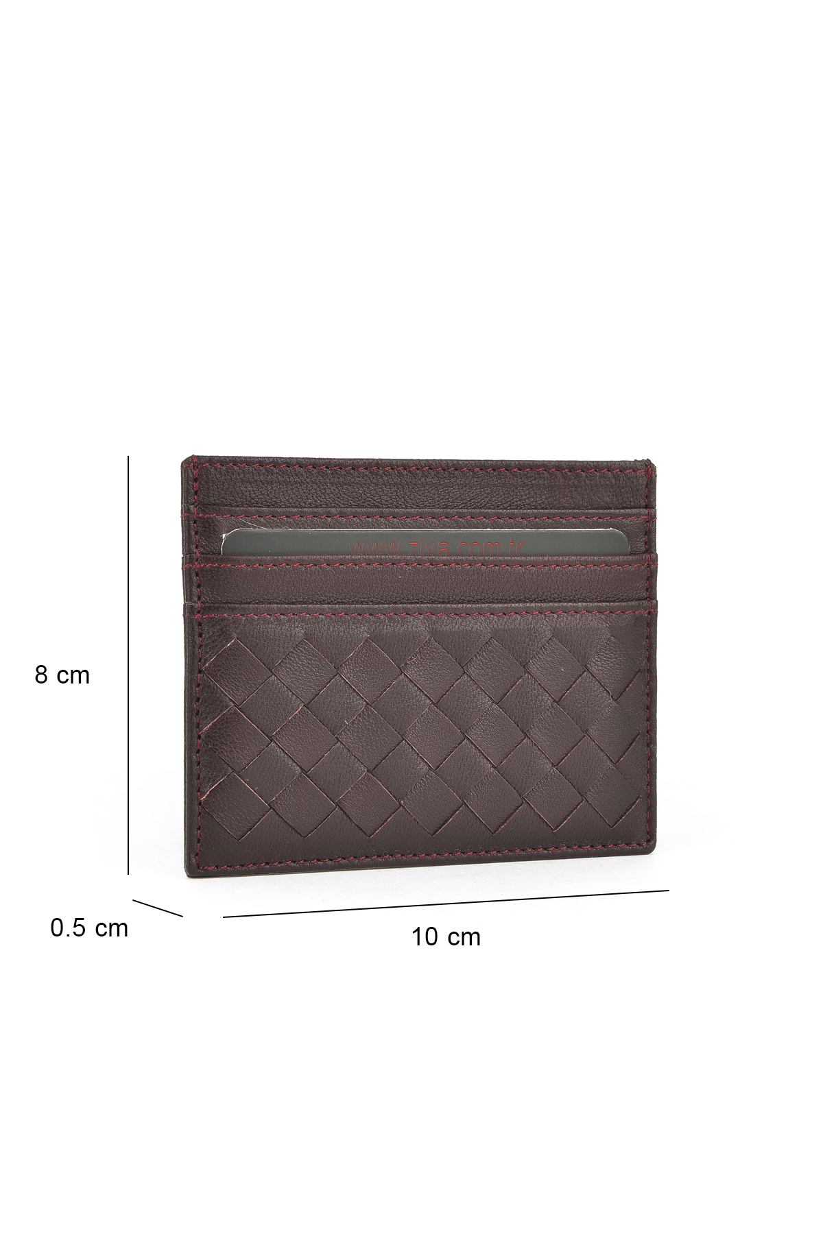 Ziya Ayakkabı Unisex Hakiki Deri Kartlık 1539852Z05 Bordo görsel 2