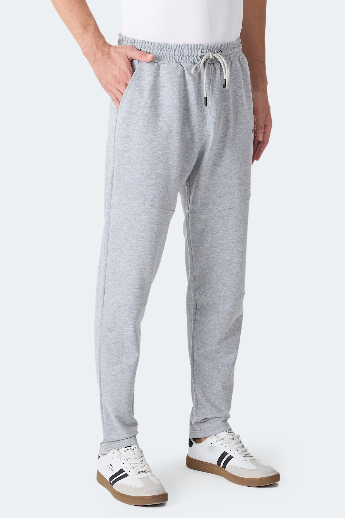 SLAZENGER INDEPENDENT I Erkek Gri Eşofman Altı görsel 4