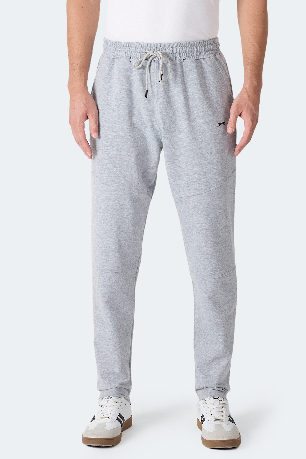 SLAZENGER INDEPENDENT I Erkek Gri Eşofman Altı görsel 7