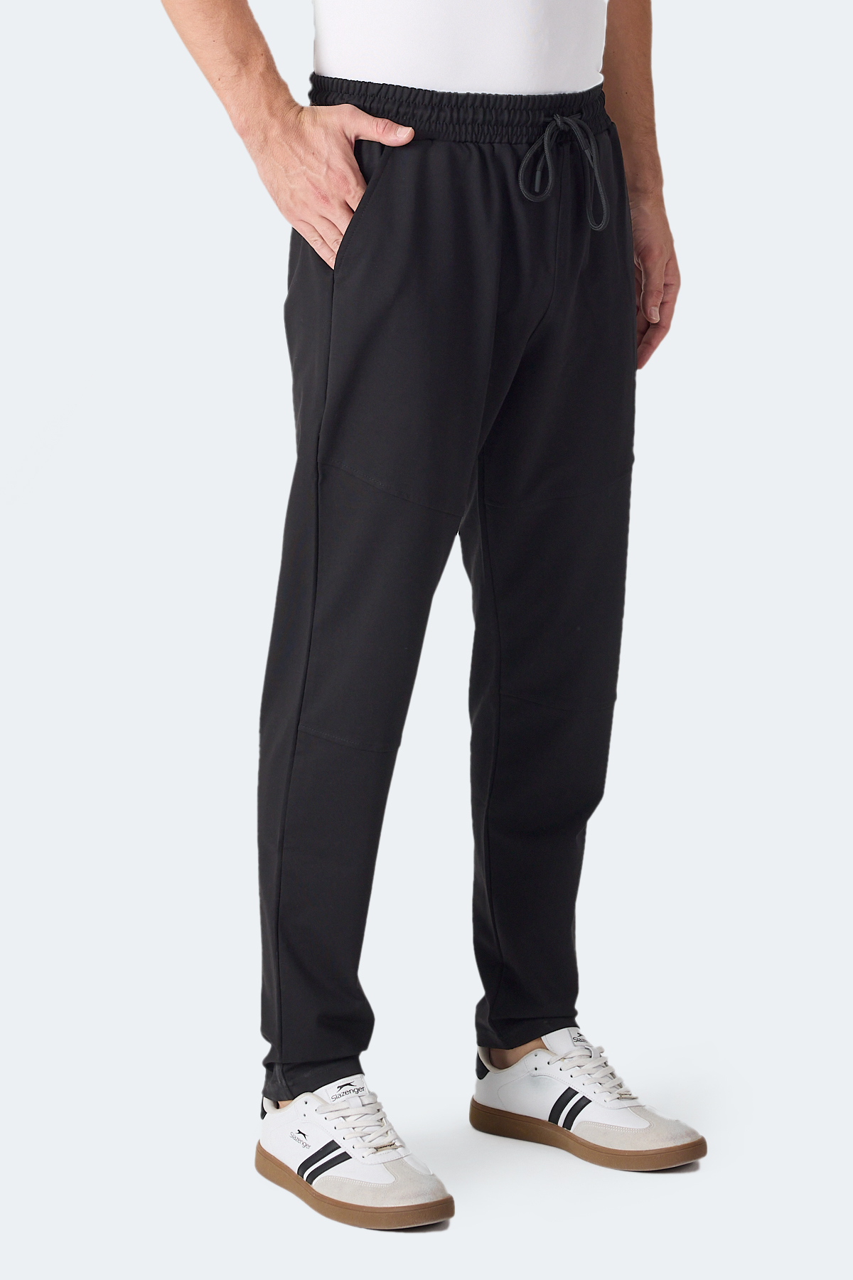 SLAZENGER INDEPENDENT I Erkek Siyah Eşofman Altı görsel 4