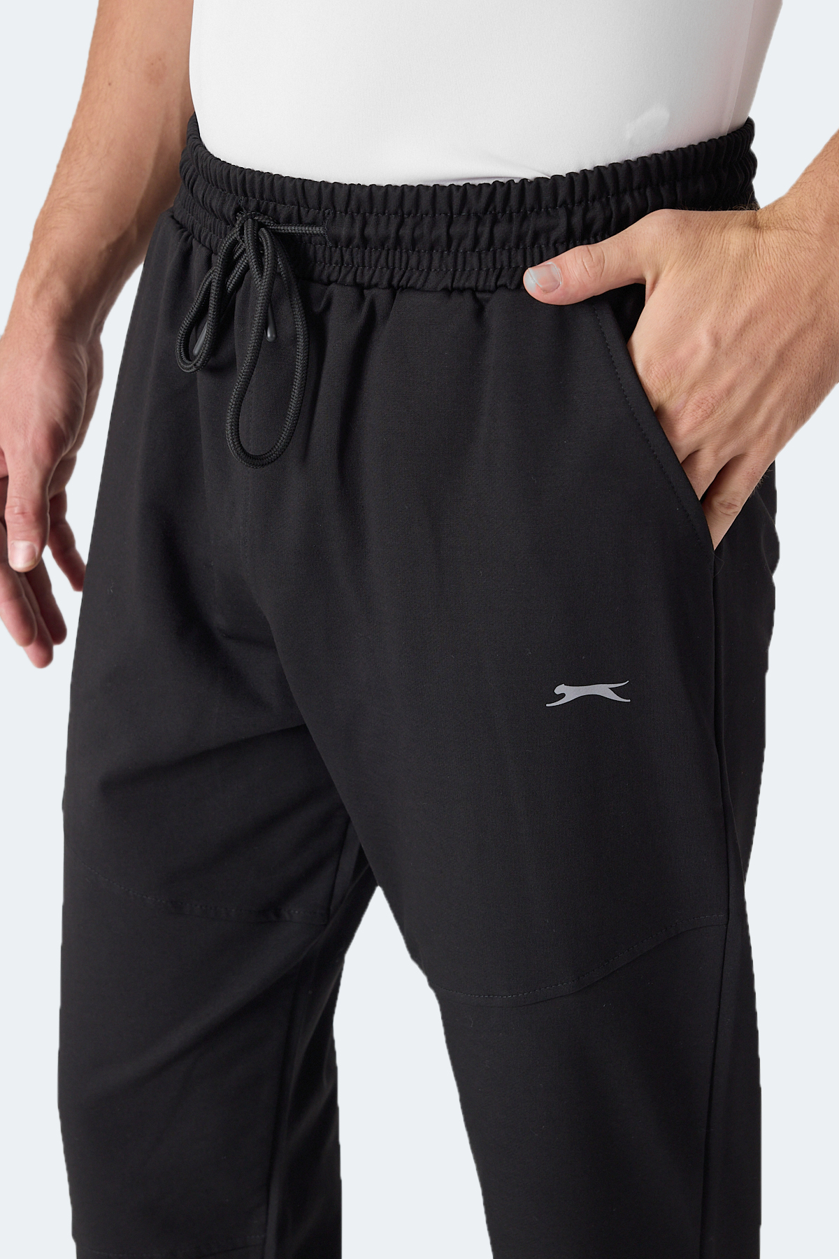 SLAZENGER INDEPENDENT I Erkek Siyah Eşofman Altı görsel 5