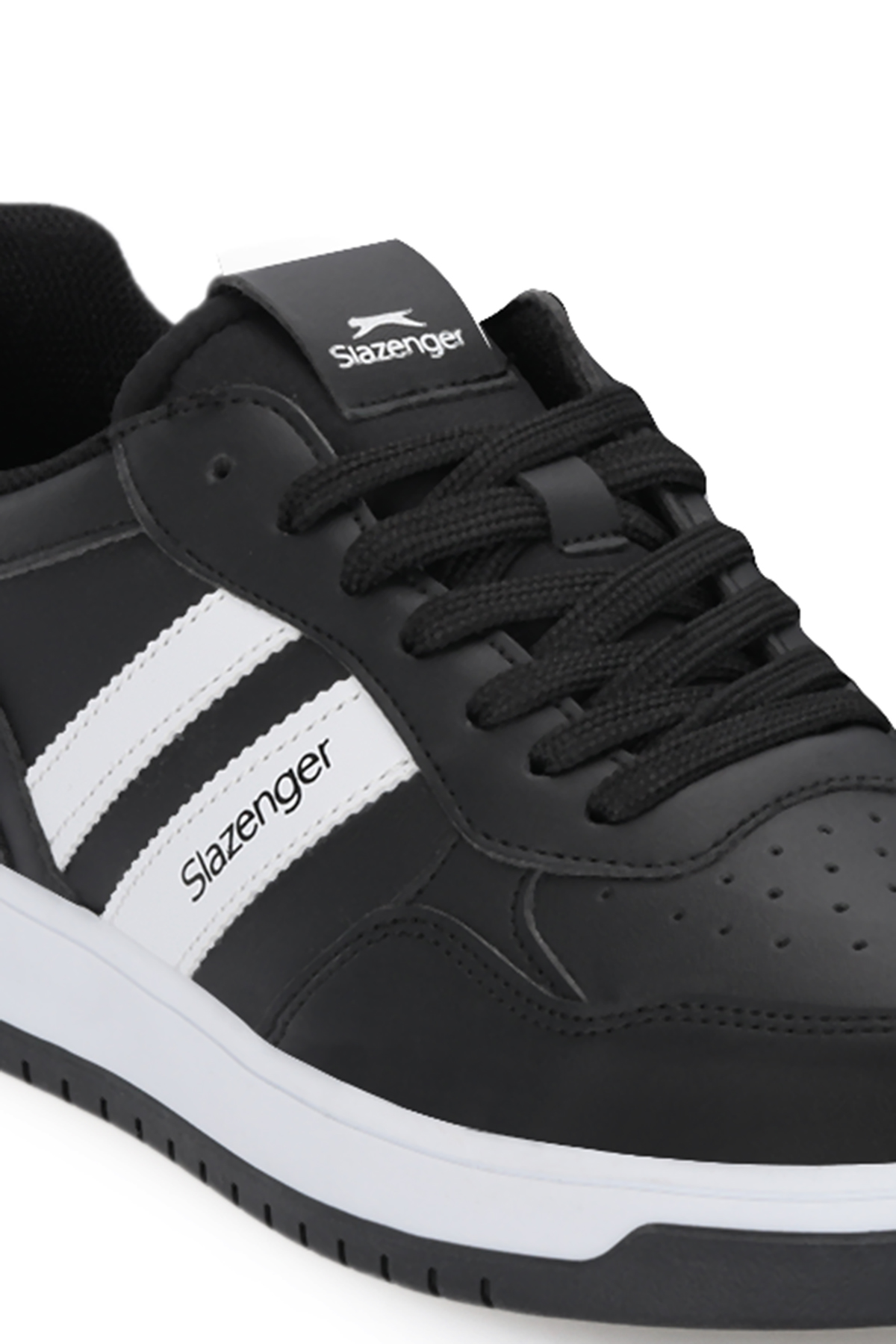 SLAZENGER FOX Kadın Siyah / Beyaz Günlük Spor Ayakkabısı görsel 4